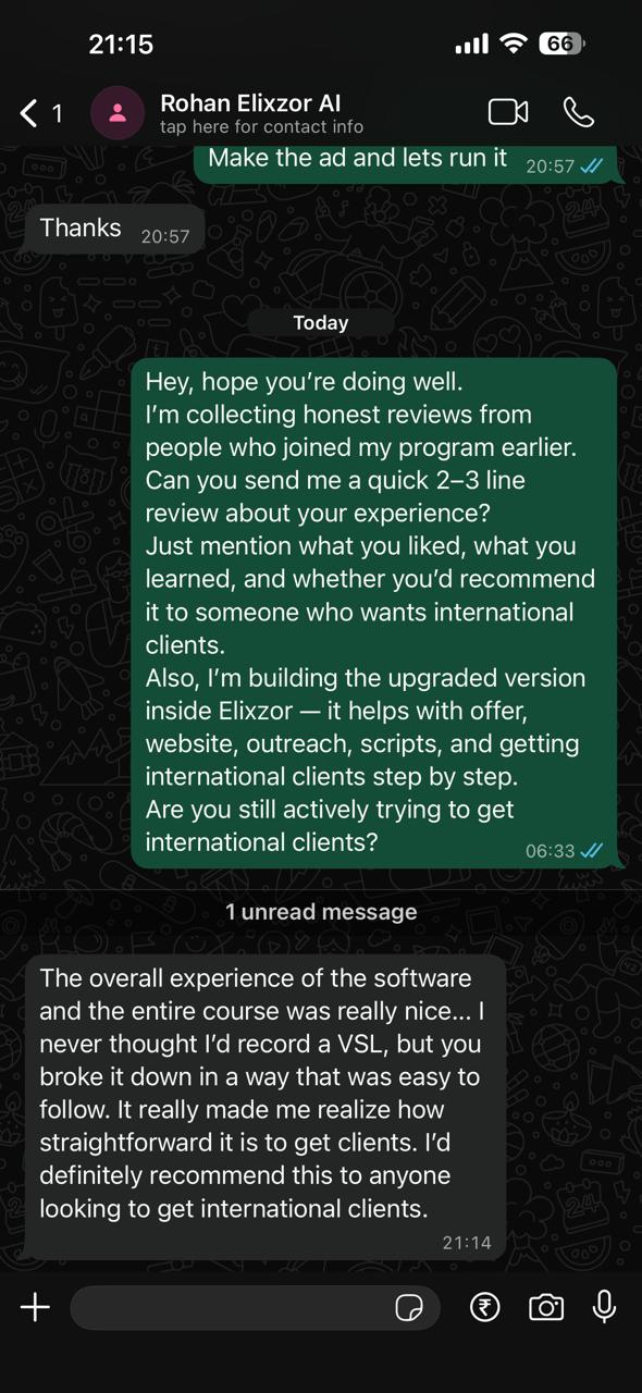 Testimonial